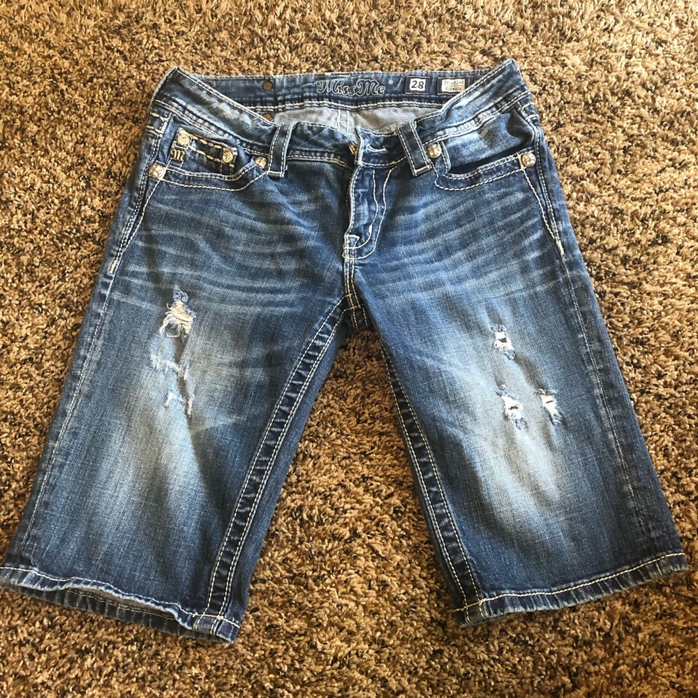 Miss Me Bermuda shorts denim size 28
